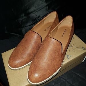 Brown loafers